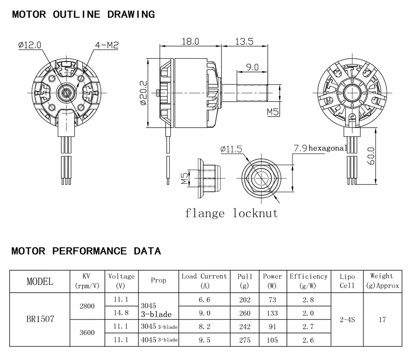 Racerstar-Racing-Edition-1507-BR1507-2800KV-3600KV-2-4S-Brushless-Motor-fuumlr-RC-Drohnenrennrahmen-1275425-13